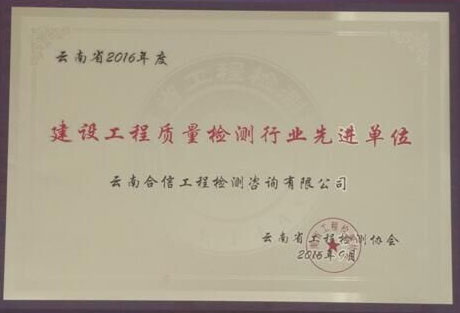 2016省先进单位奖牌