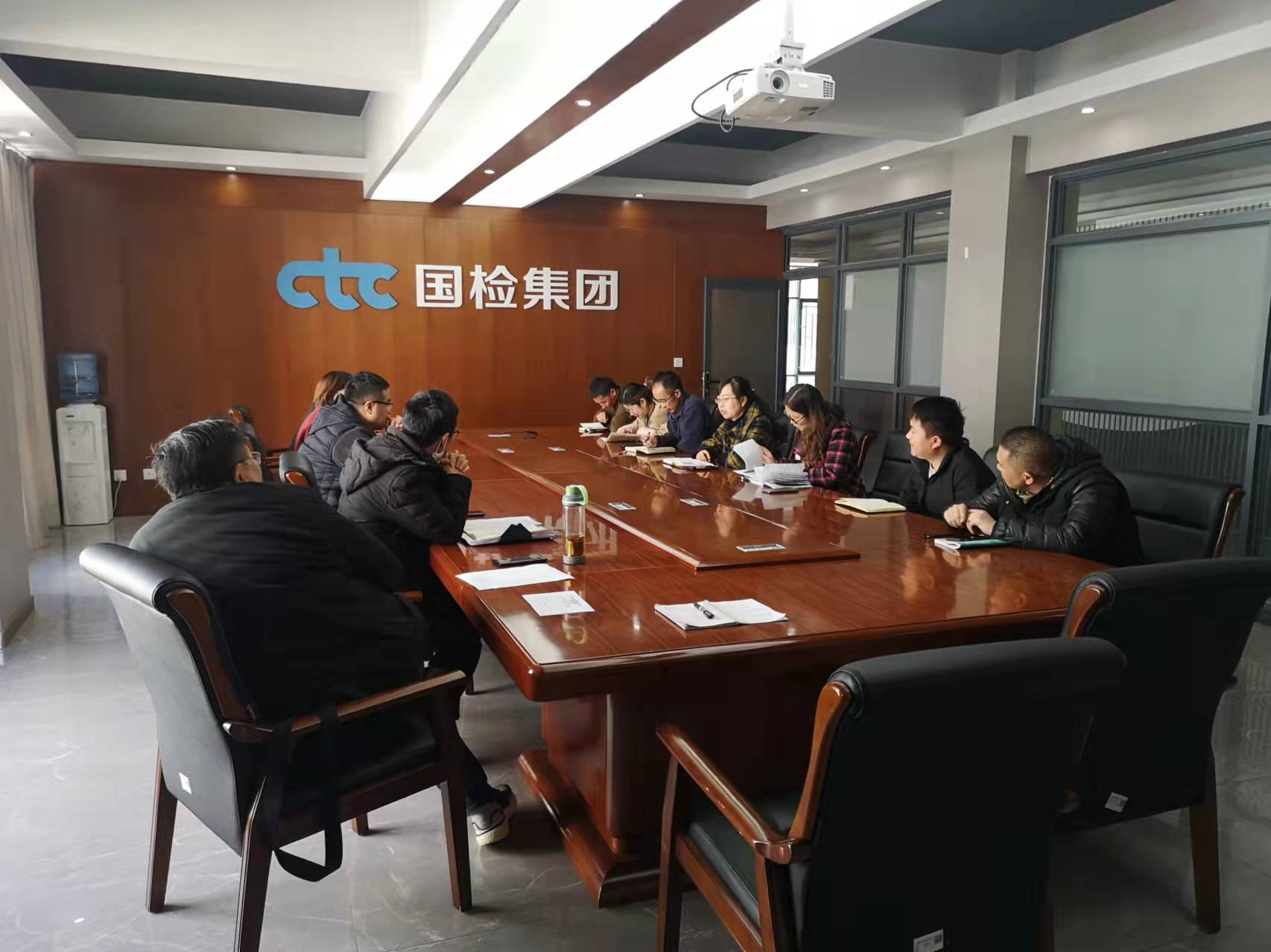 国检集团云南公司举行领导干部民主推荐会